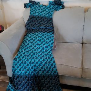 Hand made 2 piece Mermaid dress